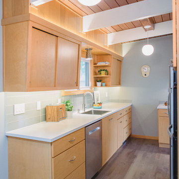 Grand Haven Midcentury Modern Kitchen