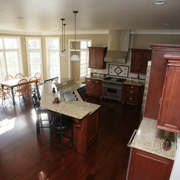Grand Red Brick Colonial