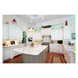 Granite Countertop - Beach Style - Kitchen - Miami - by Real Stone and ...