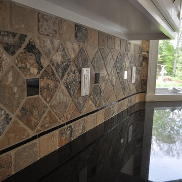 Granite Countertops and Tile Backsplash Ideas