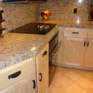 Granite Kitchen Counters and Full Backsplash