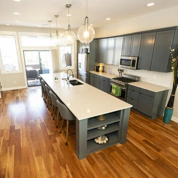 Gray Kitchen Refinishing - Indianapolis