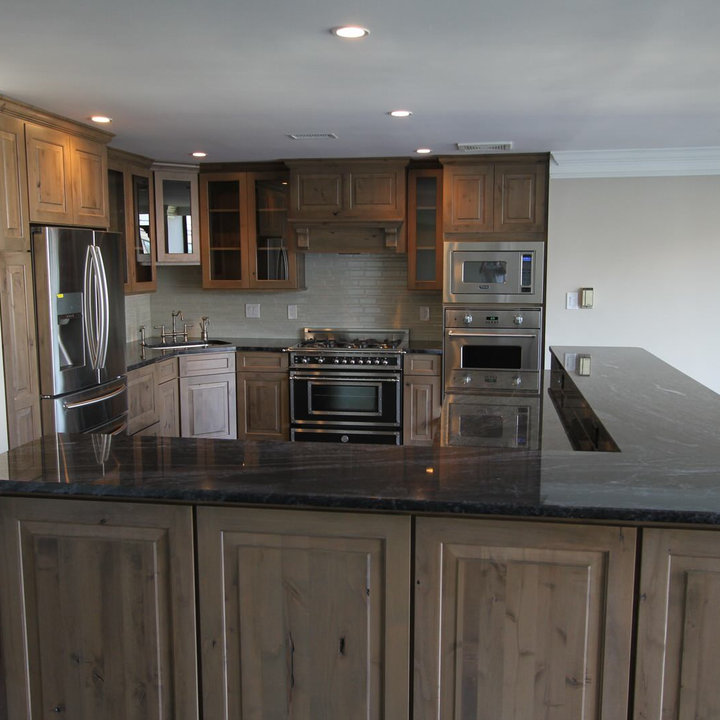 Dark Knotty Alder Photos & Ideas Houzz