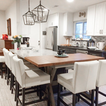 Gray/White Kitchen Remodel in El Dorado Hills, CA