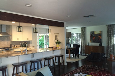 Kitchen - transitional kitchen idea in Other
