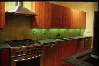 Green Kitchen Remodel