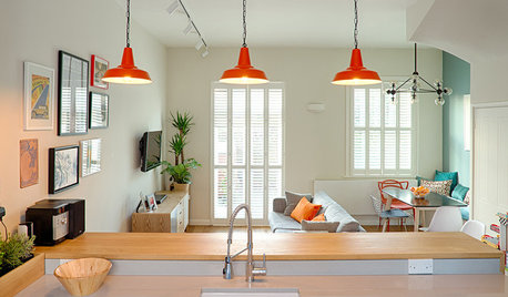 Houzz Tour: 3-Story 1970s House Gets a Cheerful Update