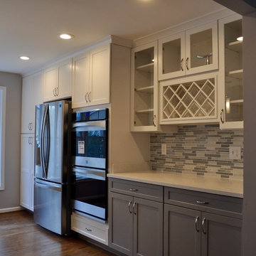 Grey & white Kitchen