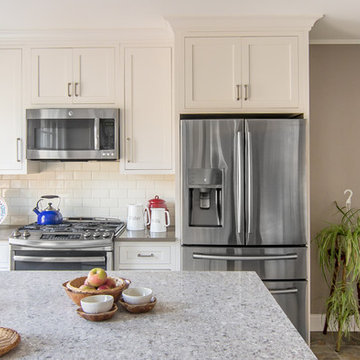 Grey and White Kitchen in West Chester PA