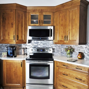 Grey Marble Country Kitchen