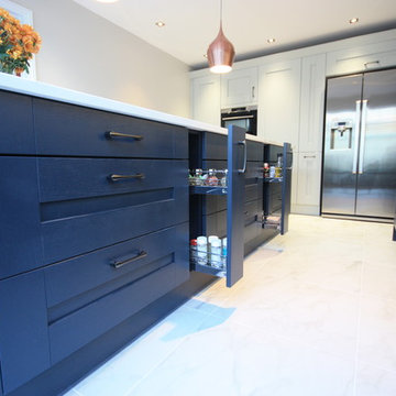 Grey Painted Shaker Kitchen