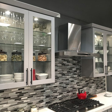 Grey Shaker Kitchen Cabinetry