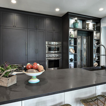 Grey Shaker Modern Kitchen