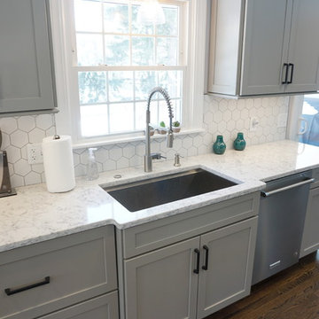 Grey Stained Shaker Kitchen