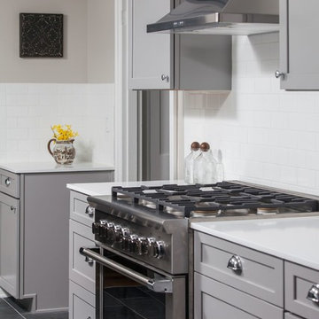 Grey Transitional Kitchen