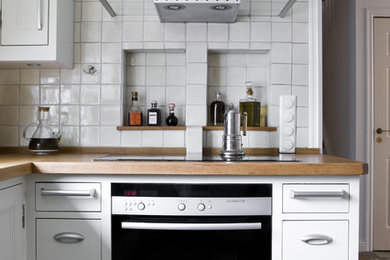 This is an example of a classic kitchen in Stockholm.