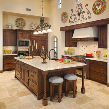 Hacienda Retreat- Rancho Santa Fe Kitchen