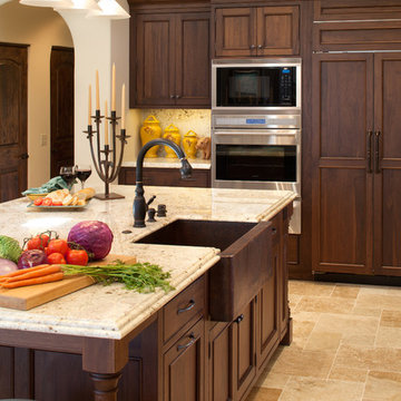 Hacienda Retreat- Rancho Santa Fe Kitchen