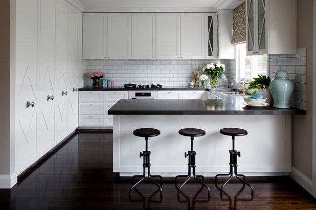 Transitional Kitchen by Horton & Co