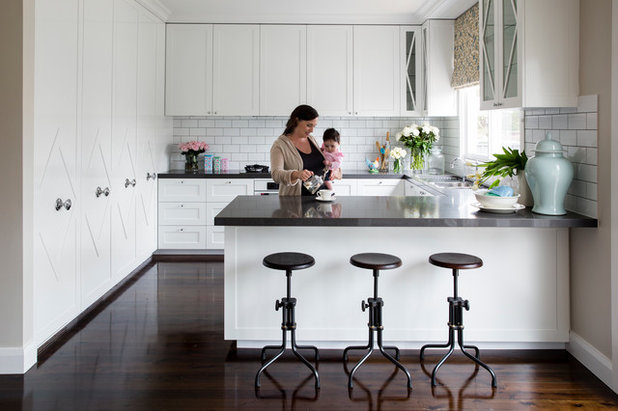 Transitional Kitchen by Horton & Co