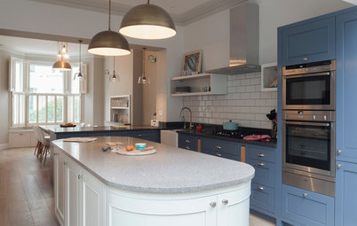 Kitchen of the Week: A Victorian Kitchen Gets a New Open-plan Layout