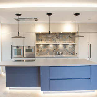 Inspiration for a contemporary kitchen in London.