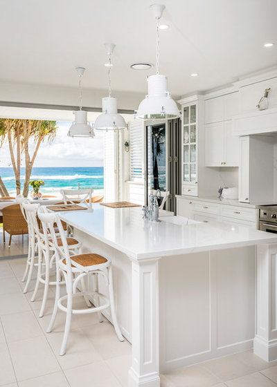 Beach Style Kitchen by Castella