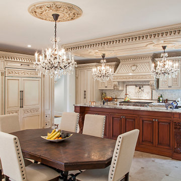 French inspired traditional kitchen Paramus, NJ