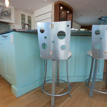 Hand-crafted Stainless Steel Counter Stools