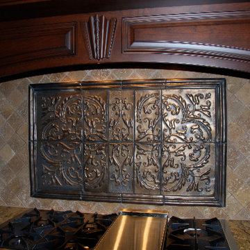 Hand Made Tiles - Designed Stove Areas