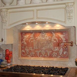 Hand Painted Backsplash Houzz