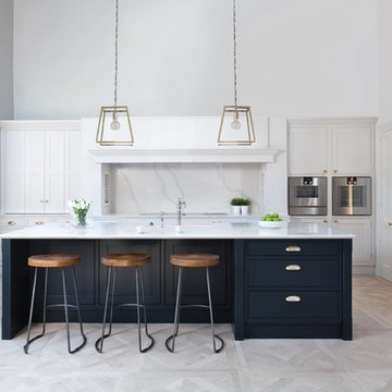 Hand painted kitchen