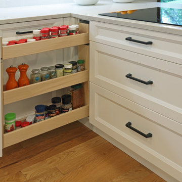 Handy spice pull-out