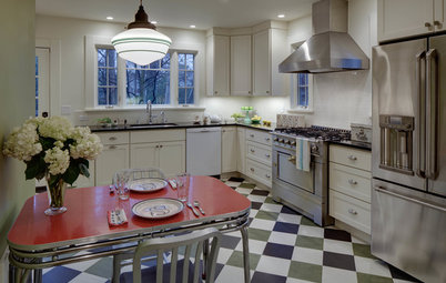 Room of the Day: Happy Retro Style for a Family Kitchen