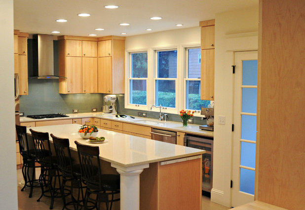 Contemporary Kitchen by Angela Strickland