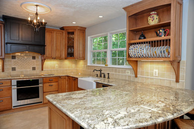 This is an example of a traditional kitchen in Baltimore.