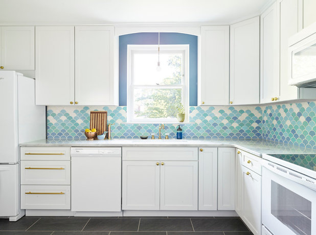 Eclectic Kitchen by Michelle Gage | Interior Designer