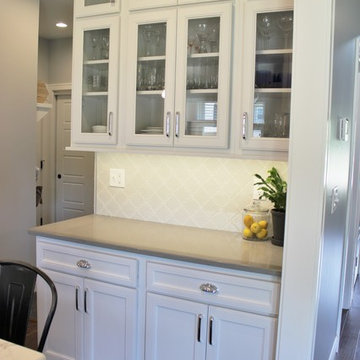 Hazelwood Homes-Transitional Farmhouse Kitchen in a New Quad Cities Area Home