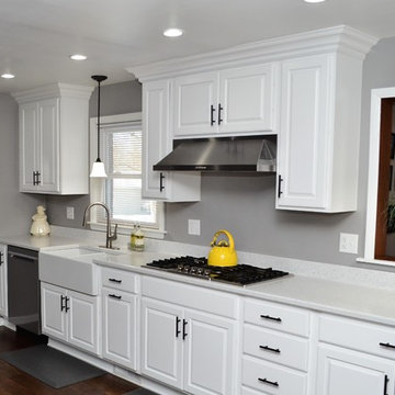 Hebron, IN. Haas Signature Collection, White Maple Kitchen