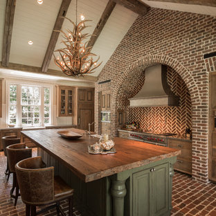 75 Beautiful Rustic Kitchen With Stainless Steel Countertops Pictures Ideas June 2021 Houzz