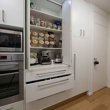 Hidden Pantry Appliance cupboard