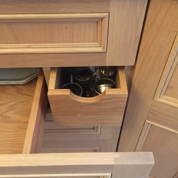 hidden pocket drawers