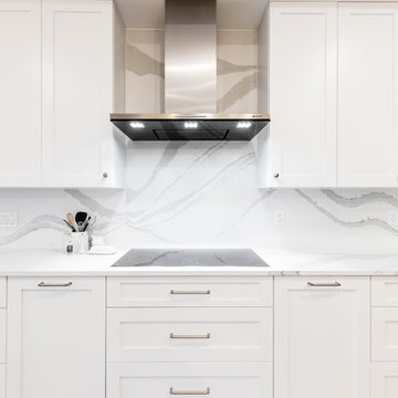 High-Rise Penthouse Kitchen Cooktop and Ranve
