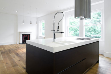 Photo of a contemporary kitchen in London.