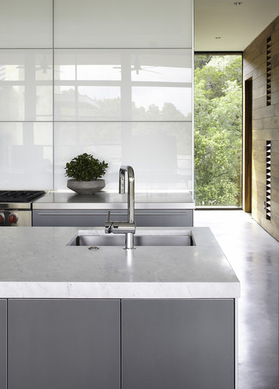 Contemporary Kitchen by Cornerstone Architects