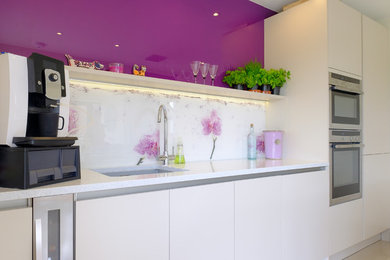 Inspiration for a contemporary kitchen in Wiltshire.