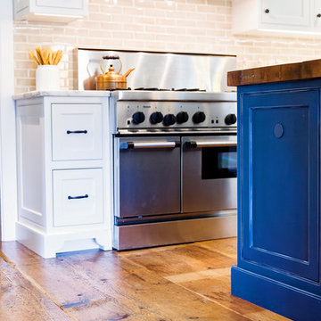 Hingham Kitchen with reclaimed wood