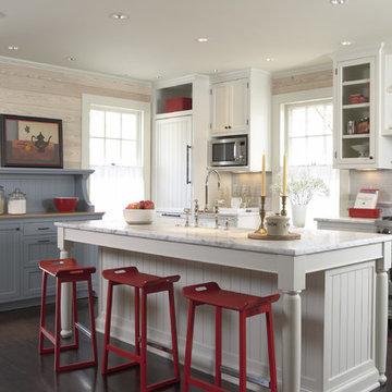 Historic cottage renovation kitchen