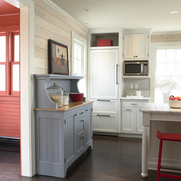 Historic cottage renovation kitchen