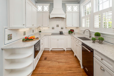 Elegant kitchen photo in Other